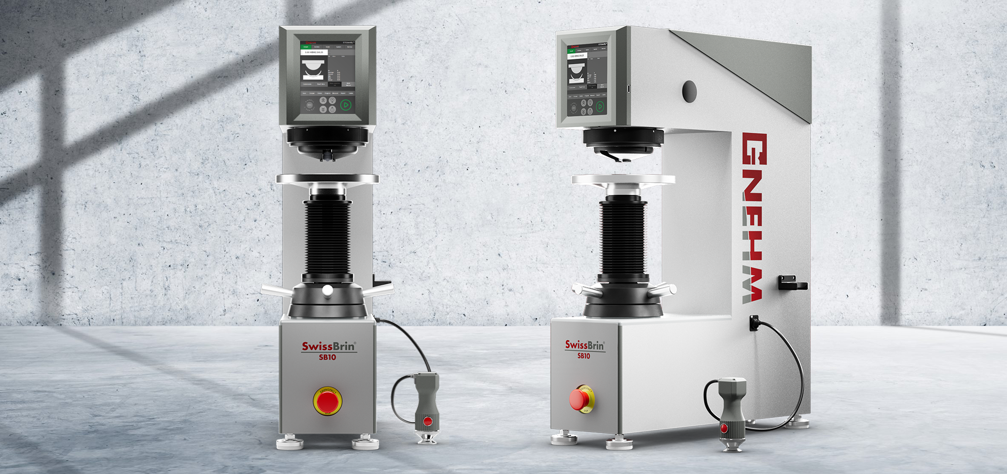 GNEHM's Brinell Hardness testers