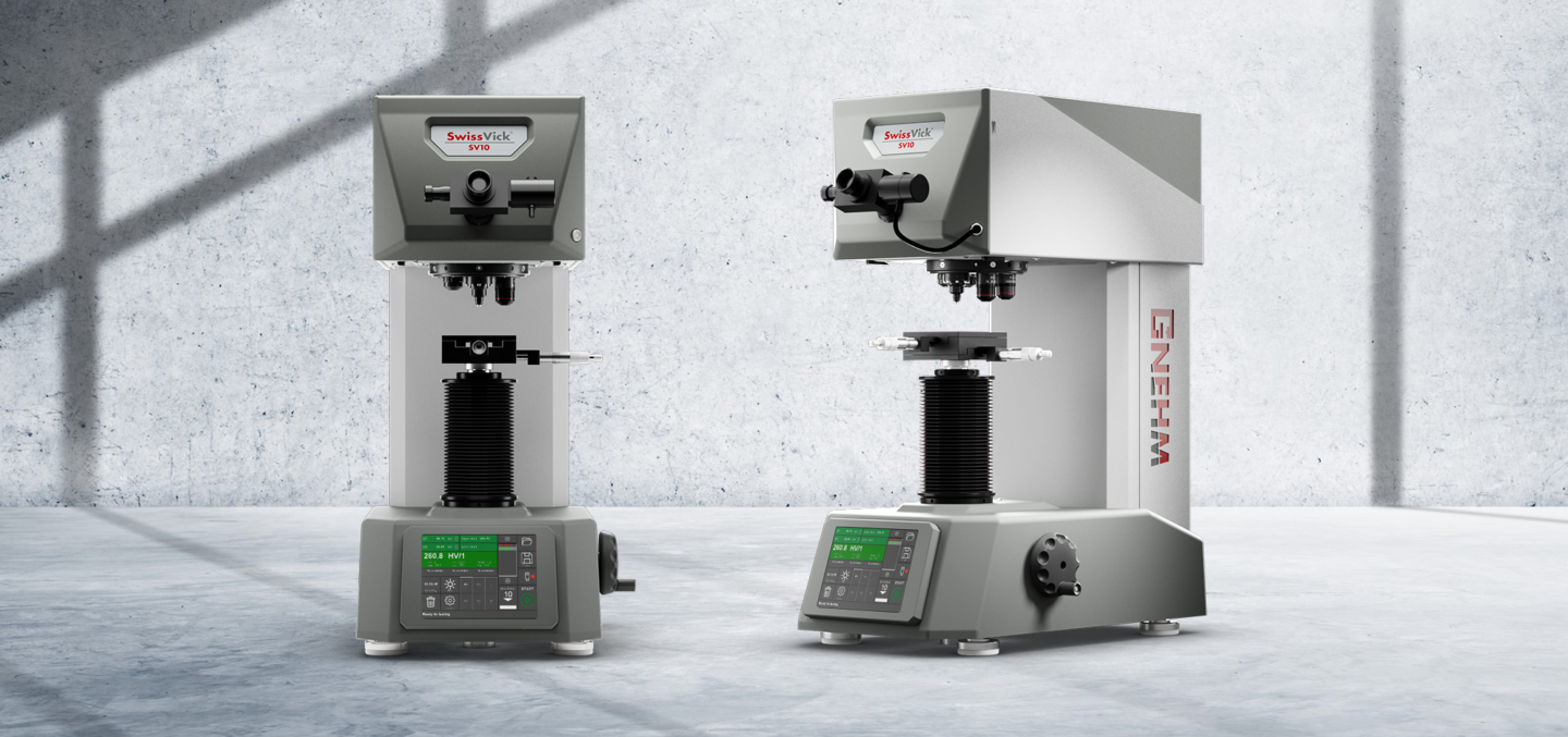SWISSVICK SV10 AUTOMATIC HARDNESS TESTER for Vickers, Knoop and Brinell tests