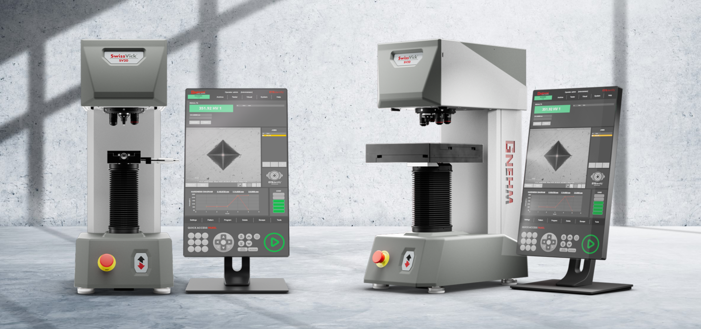 SWISSVICK SV20 AUTOMATIC HARDNESS TESTER for Vickers, Knoop and Brinell